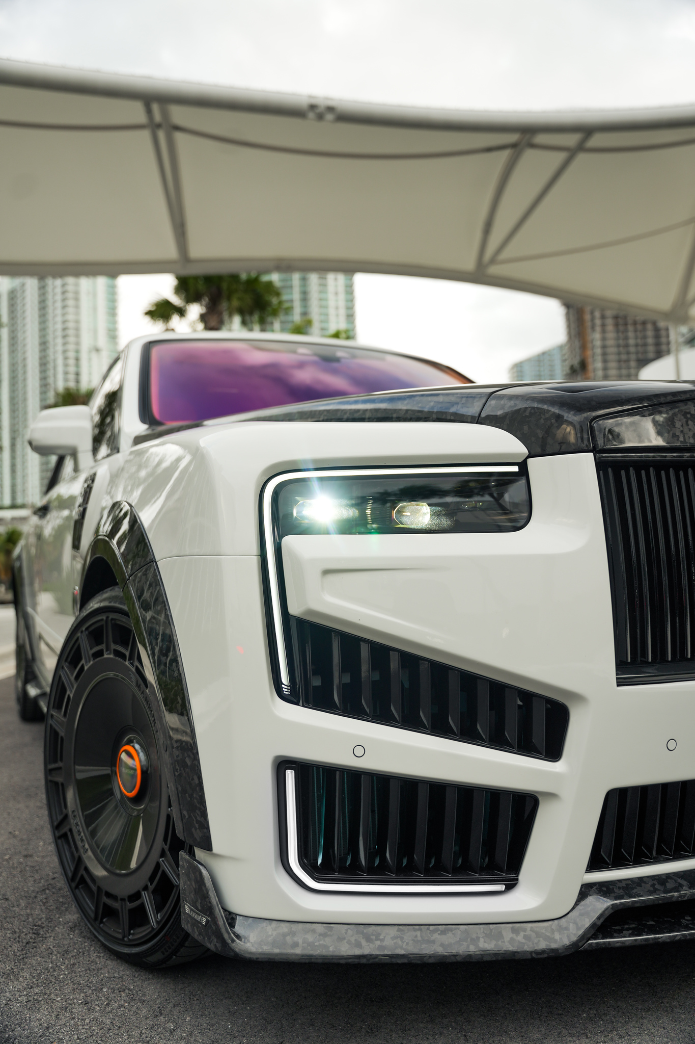 Rolls Royce Cullinan Mansory White - Image 2